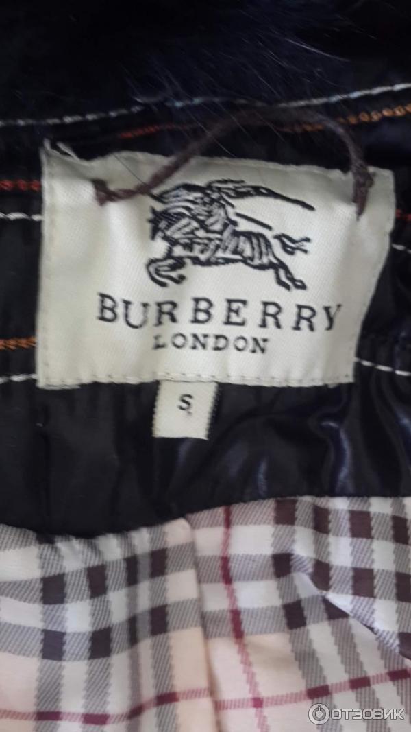 Плащ женский Burberry фото