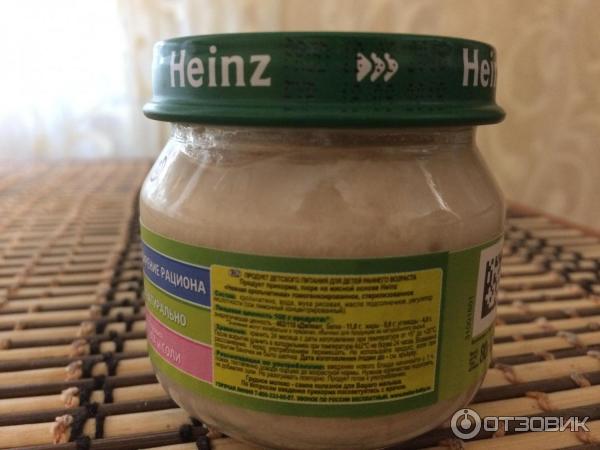 Детское пюре Heinz фото