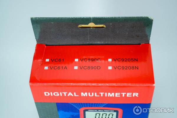 Цифровой мультиметр Digital multimeter VC61A