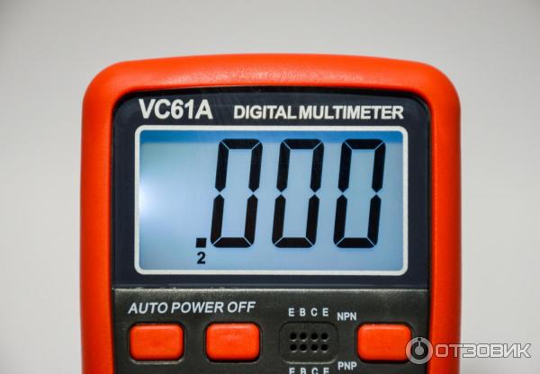 Цифровой мультиметр Digital multimeter VC61A