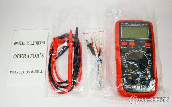 Цифровой мультиметр Digital multimeter VC61A