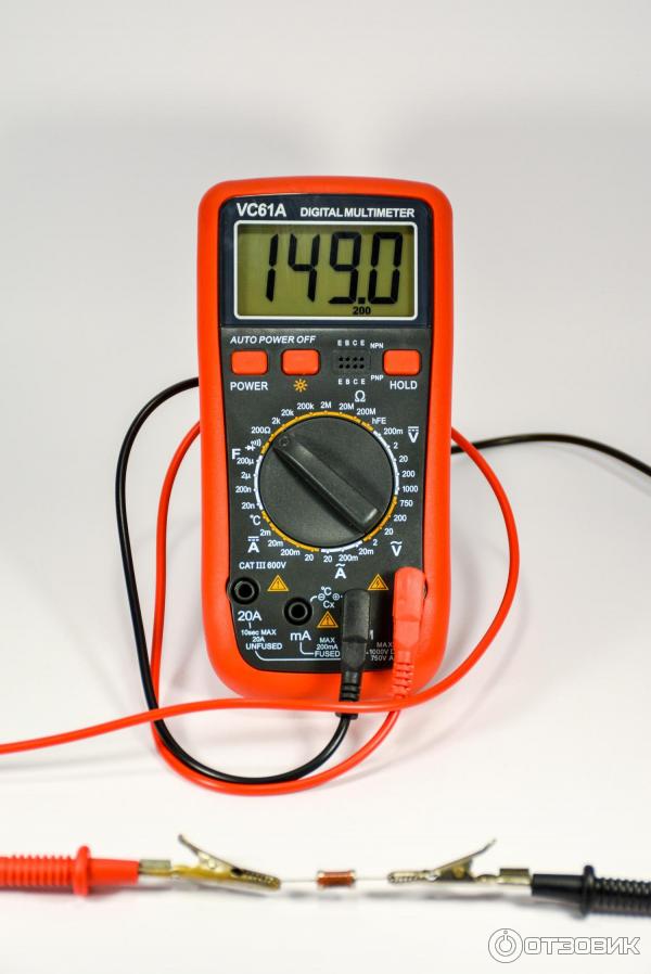 Цифровой мультиметр Digital multimeter VC61A