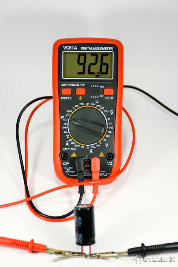 Цифровой мультиметр Digital multimeter VC61A