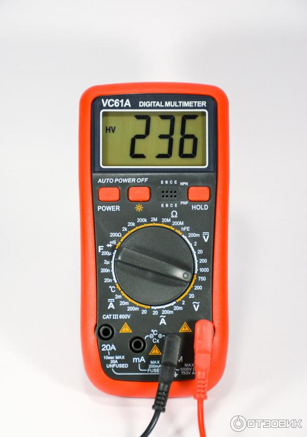 Цифровой мультиметр Digital multimeter VC61A