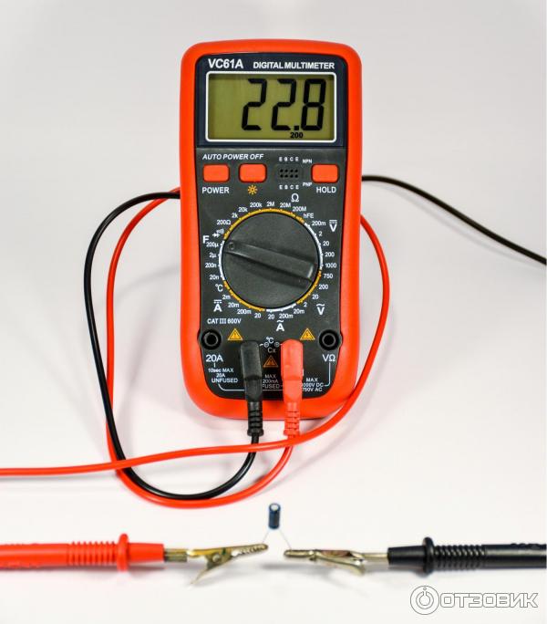 Цифровой мультиметр Digital multimeter VC61A