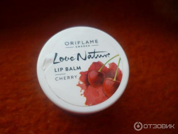 Бальзам для губ Oriflame Love Nature Lip Balm Вишня фото