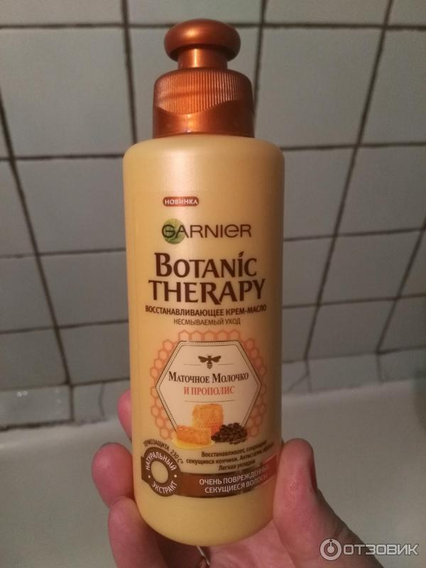 Крем-масло для волос Garnier botanic therapy Маточное молочко и прополис фото