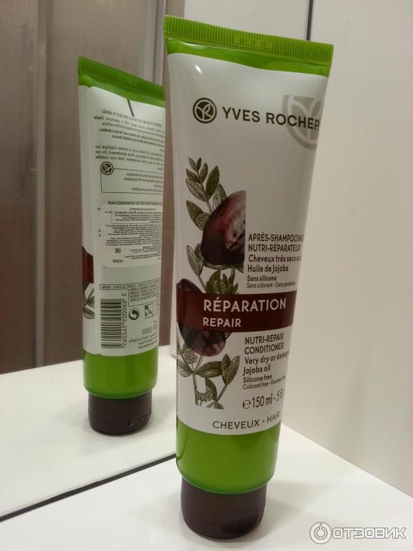 Бальзам для сухих и поврежденных волос Yves Rocher Питание и восстановление фото