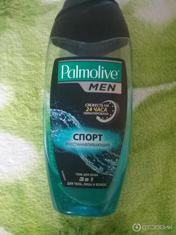 Гель для душа Palmolive Men Спорт восстанавливающий 3 в 1 фото