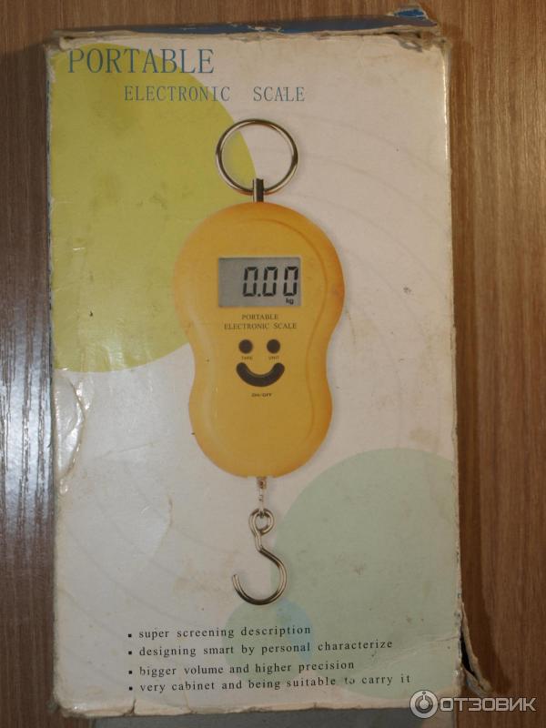 Весы электронные WeiHeng Portable Electronic Scale фото