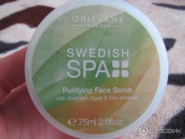 Очищающий скраб для лица Oriflame Шведский SPA-салон фото