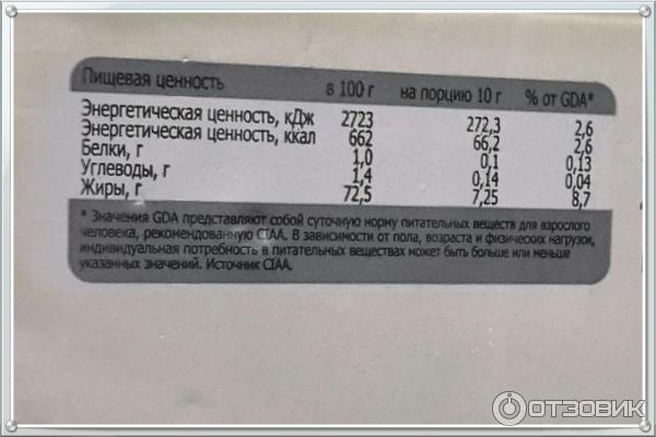 Масло сладко-сливочное несоленое Озерецкий молочный комбинат 72,5% Fine Life фото