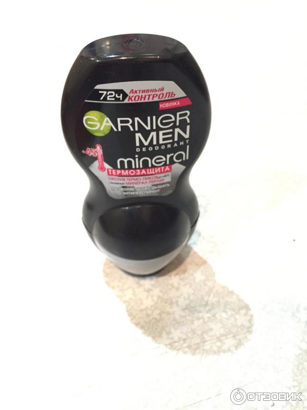 Роликовый дезодорант-антиперспирант Garnier Men Mineral 72 ч Активный контроль термозащита