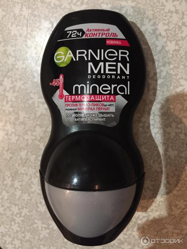 Роликовый дезодорант-антиперспирант Garnier Men Mineral 72 ч Активный контроль термозащита