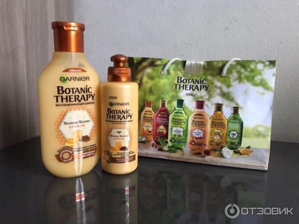 Крем-масло для волос Garnier botanic therapy Маточное молочко и прополис фото