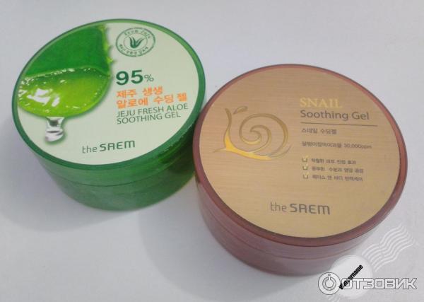 Универсальный гель с улиточным экстрактом The Saem Snail Soothing Gel фото