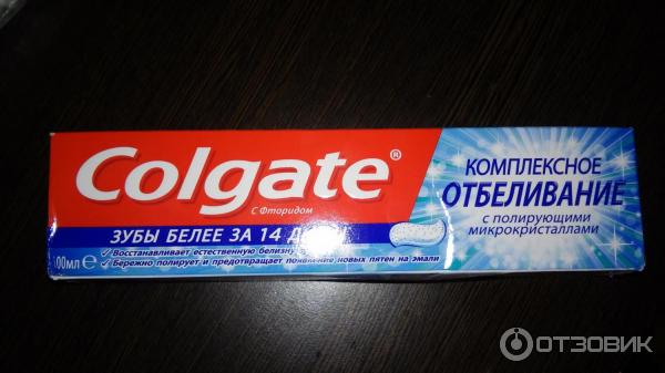 Зубная паста Colgate ADVANCED Whitening фото