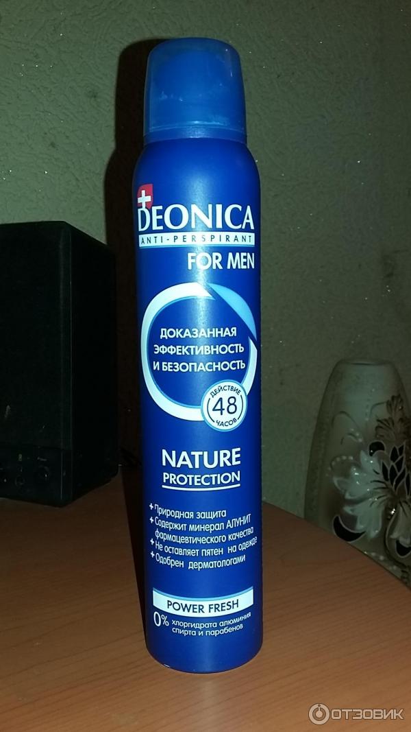 Антиперспирант-спрей Deonica for Men Nature Protection фото