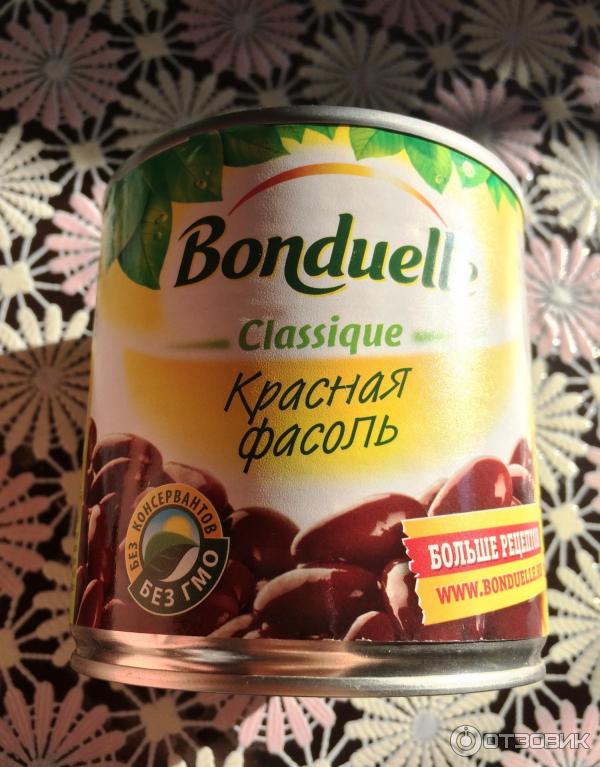 Красная фасоль Bonduelle фото