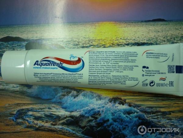 Зубная паста Aquafresh освежающе-мятная фото