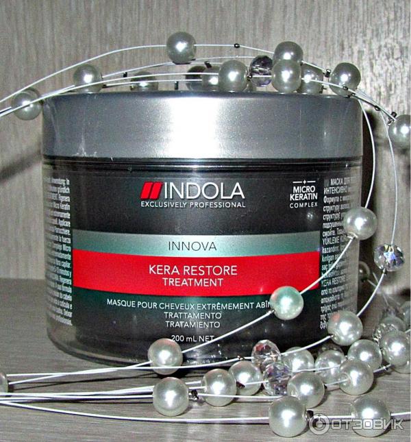 Маска с кератином для волос Indola Kera Restore Treatment фото