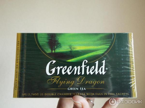 Китайский зеленый чай Greenfield Flying Dragon фото