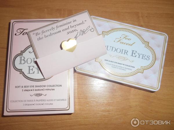 Палетка теней Too Faced Boudoir Eyes фото