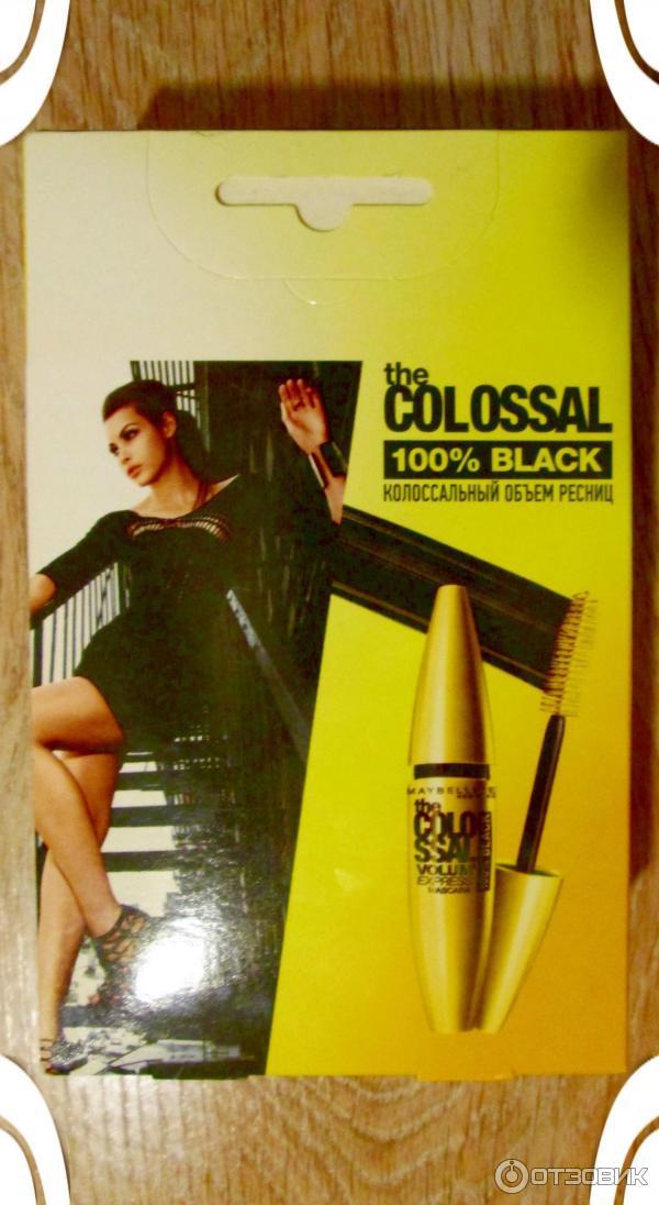 Тушь Maybelline New York Colossal Volum Express.