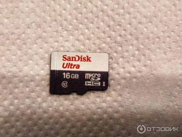 Карта памяти SanDisk Ultra microSDHC 16Gb Class10 фото