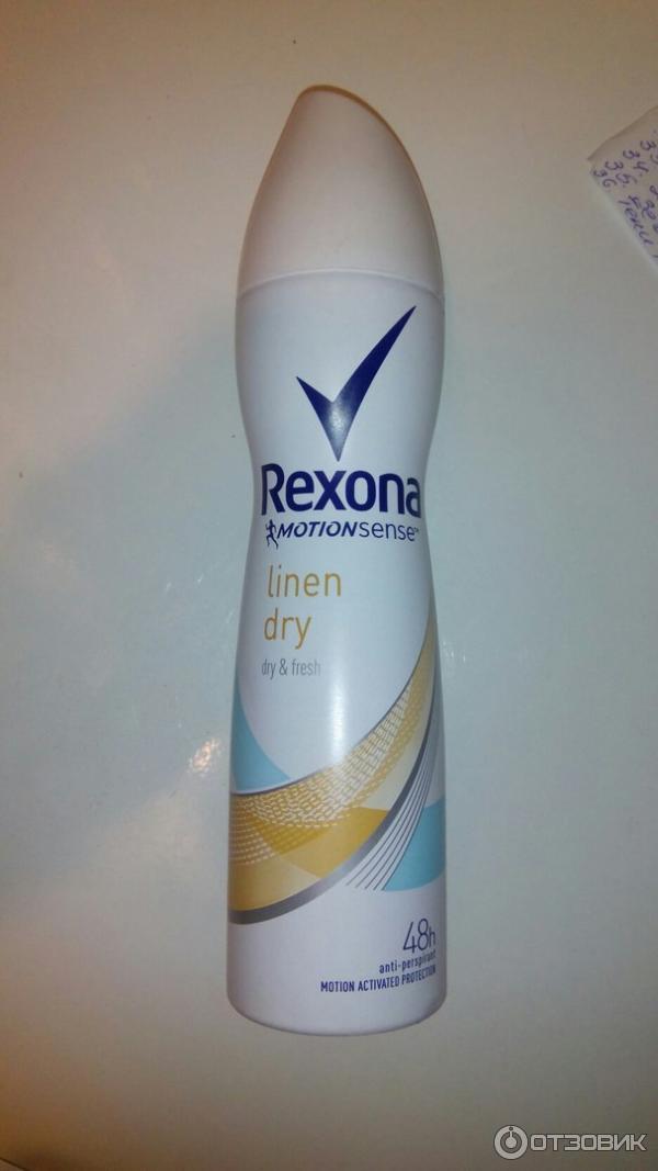 Антиперспирант-аэрозоль Rexona Linen Dry фото