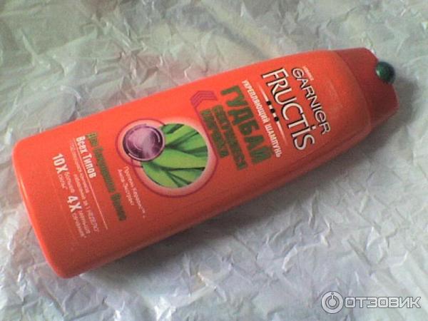 Укрепляющий шампунь Garnier Fructis Гудбай секущиеся кончики фото