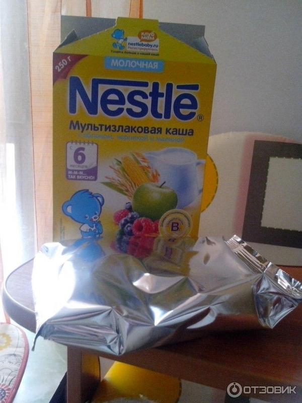 Каша мультизлаковая Nestle фото