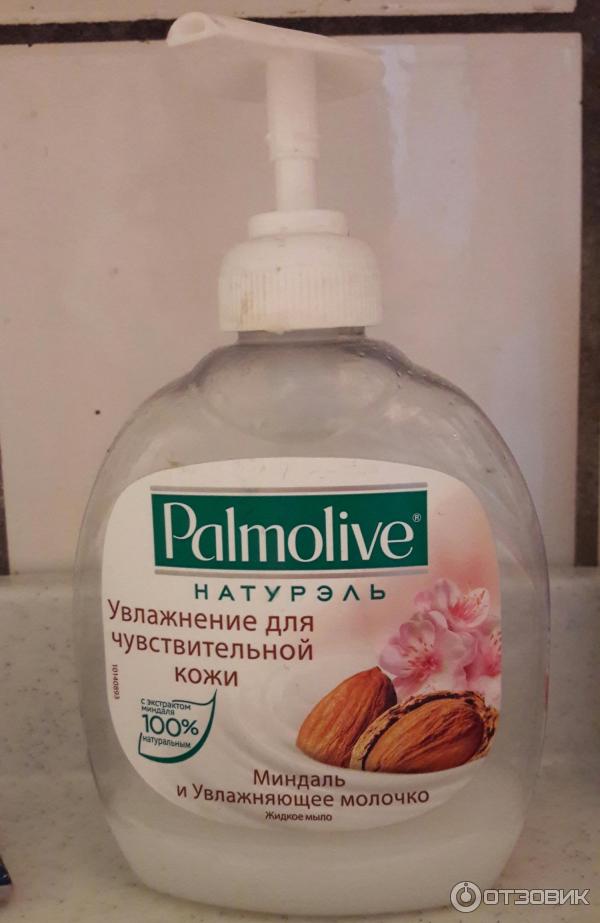 Жидкое мыло Palmolive Натурэль Миндаль и Увлажняющее молочко фото