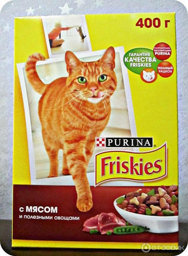 Сухой корм для кошек Purina Friskies фото