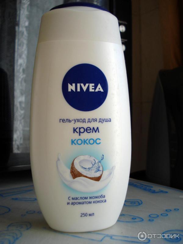 Гель-крем для душа Nivea Крем кокос фото