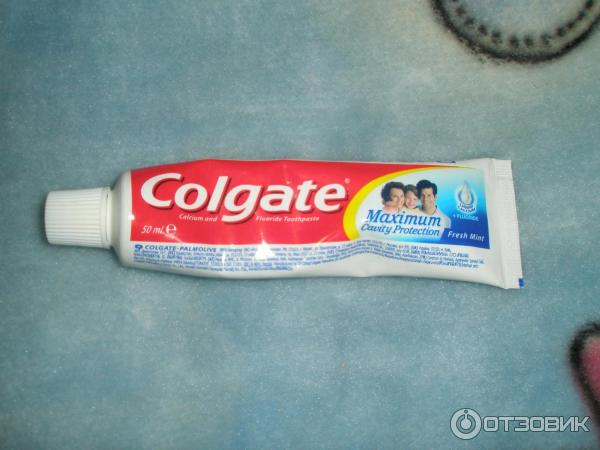 Зубная паста Colgate Maximum Cavity свежая мята фото