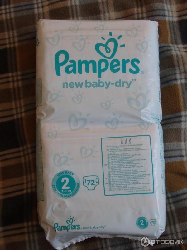 Подгузники Pampers New Baby-Dry фото