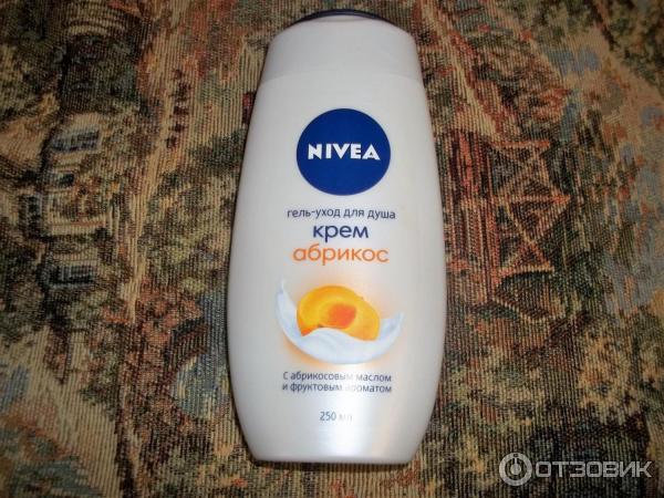 Гель-крем для душа Nivea Крем абрикос отзывы