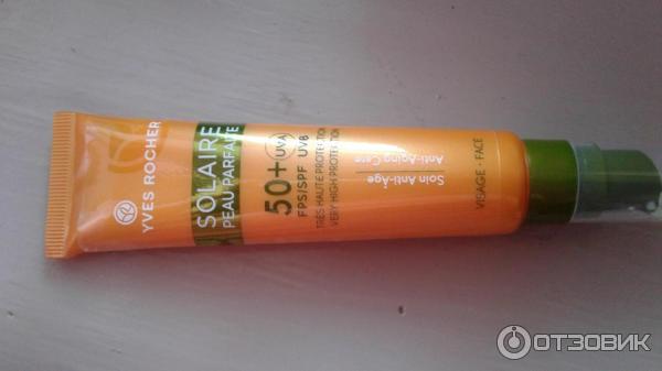 Солнцезащитный антивозрастной крем для лица Yves Rocher SPF 30 фото