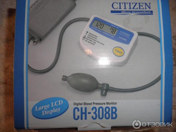 Тонометр CITIZEN CH308B фото