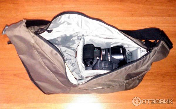 Сумка для фотоаппарата через плечо LowePro Passport Sling и Pentax K-30