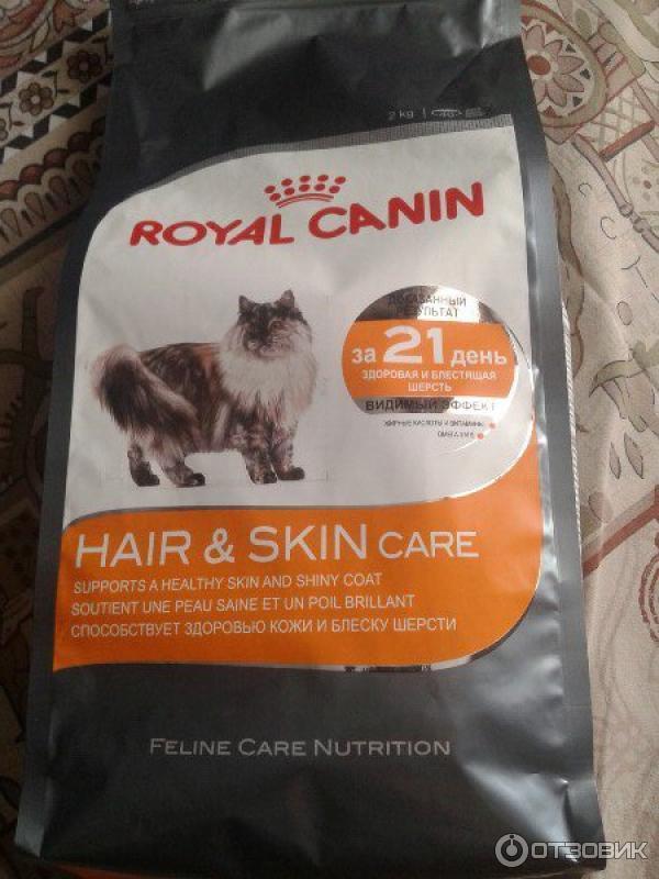 Корм для кошек Royal Canin Hair&Skin фото