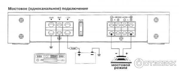 Схема подключения усилителя мистери