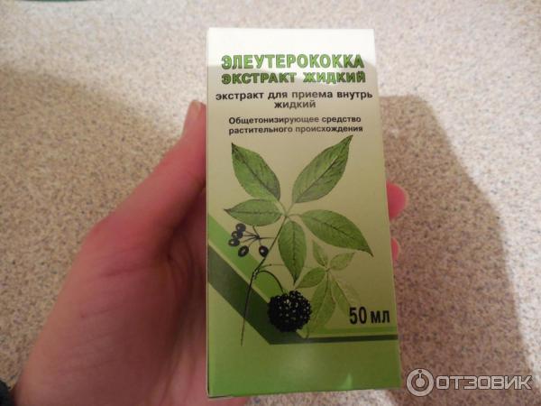 Настойка Элеутерококка Купить В Минске