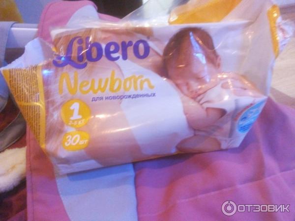 Детские подгузники Libero Newborn фото