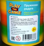 Игрушка Play the Game "Пружинка-радуга" фото