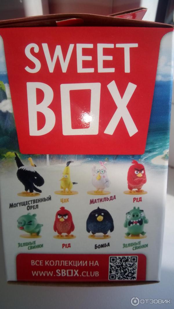 Мармелад с игрушкой Sweet Box Angry Birds фото