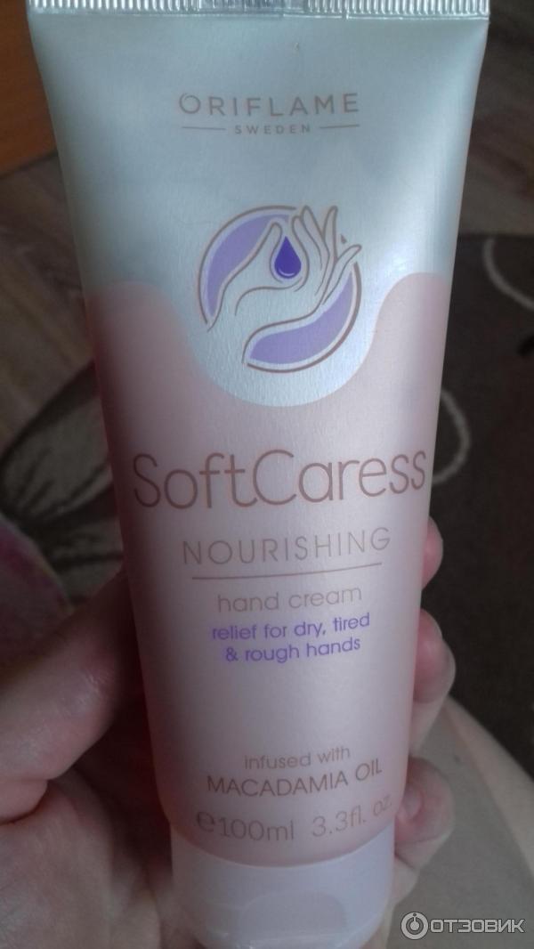 Крем для рук Oriflame SoftCaress Nourishing hand cream фото