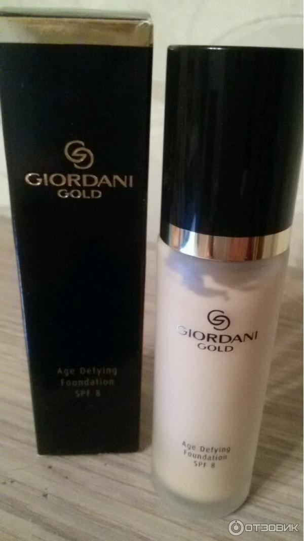 Тональный крем Oriflame Giordani Gold Age Defying Foundation SPF 8 фото