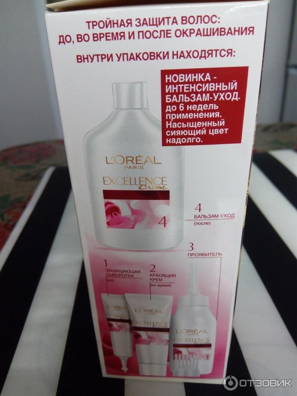 Крем-краска для волос L'Oreal Paris Excellence Creme с про-кератином фото